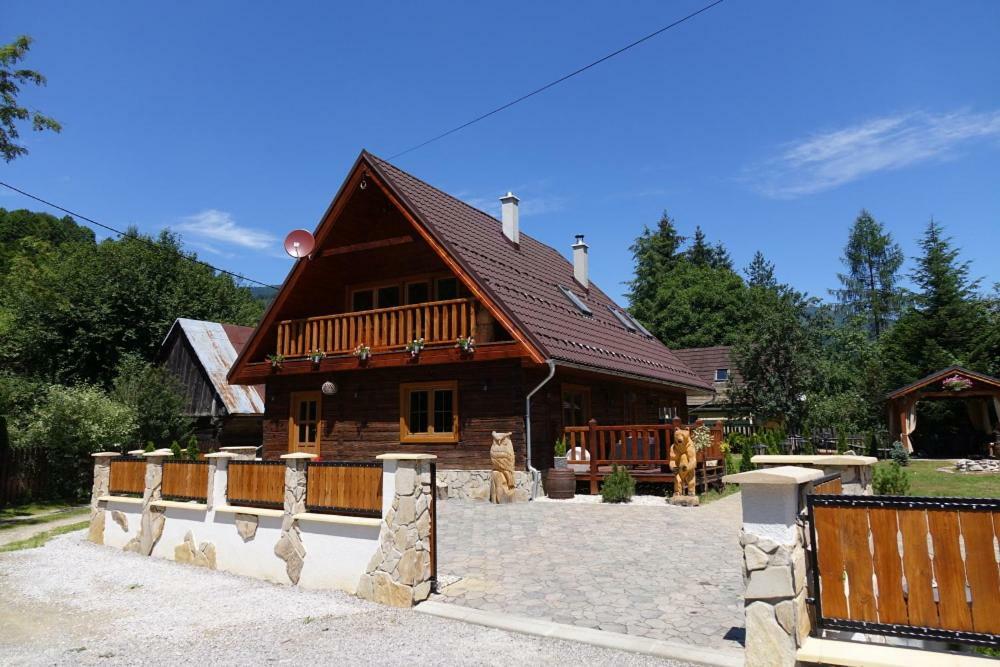 Dvojapartmánová drevenica Mýto Myto pod Dumbierom Exterior foto